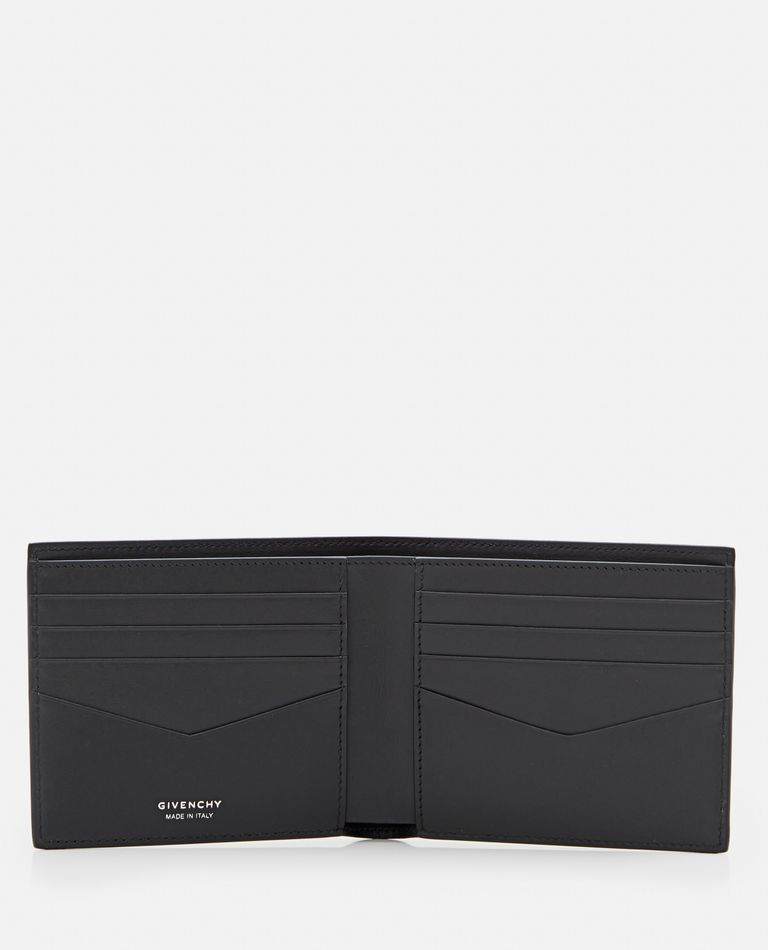 Givenchy Leather Billfold Wallet In Black