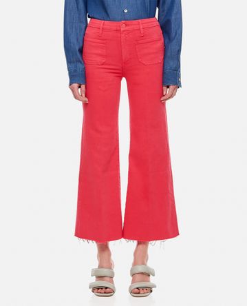 Mother - THE ROLLER ANKLE FRAY COTTON JEANS