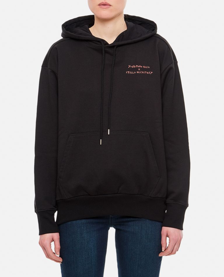 STELLA MCCARTNEY STELLA X NARA PRINTED COTTON SWEATSHIRT