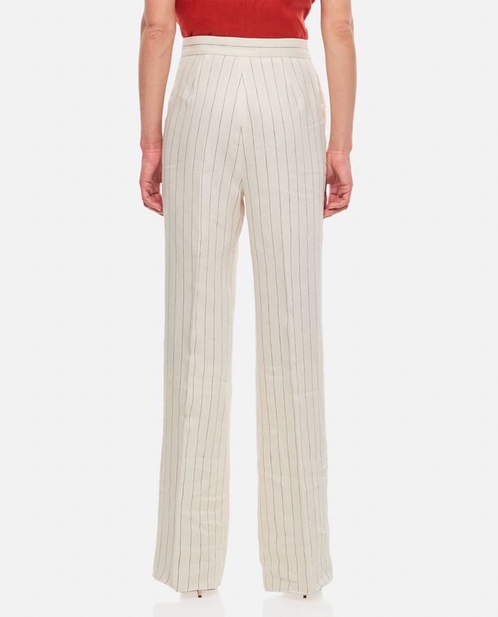 Max Mara - PINSTRIPED LINEN TROUSERS_3