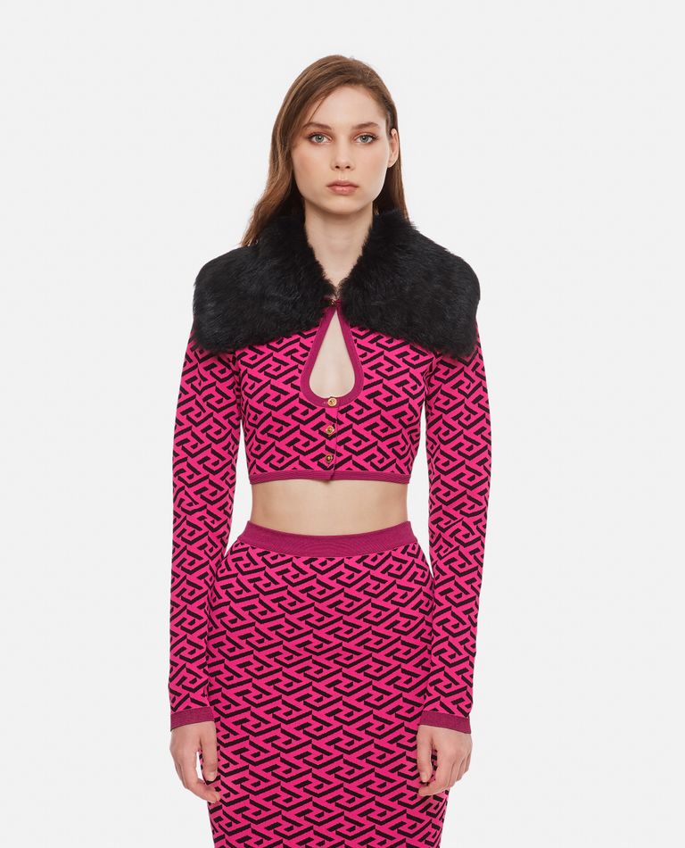 Versace  ,  Knitted Sweater  ,  Rose 40