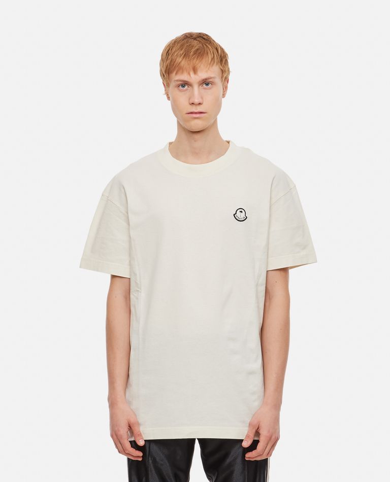 Moncler Genius White T-shirt With Logo