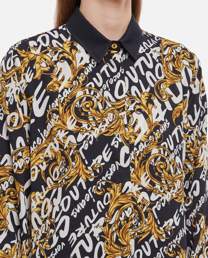 Versace Jeans Couture - VISCOSE TWILL SHIRT_4