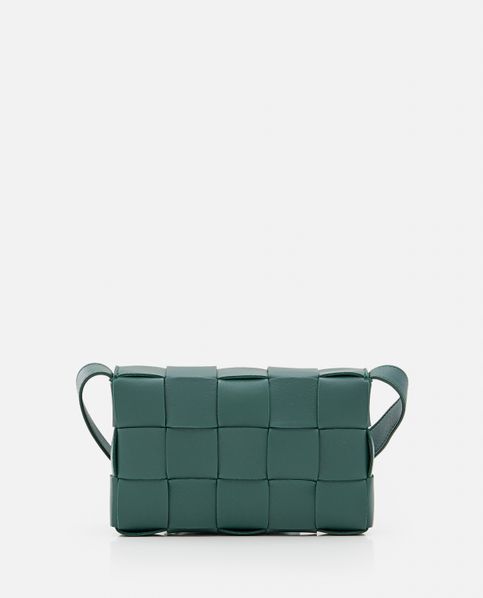 Bottega Veneta Cassette Small Leather Crossbody Bag