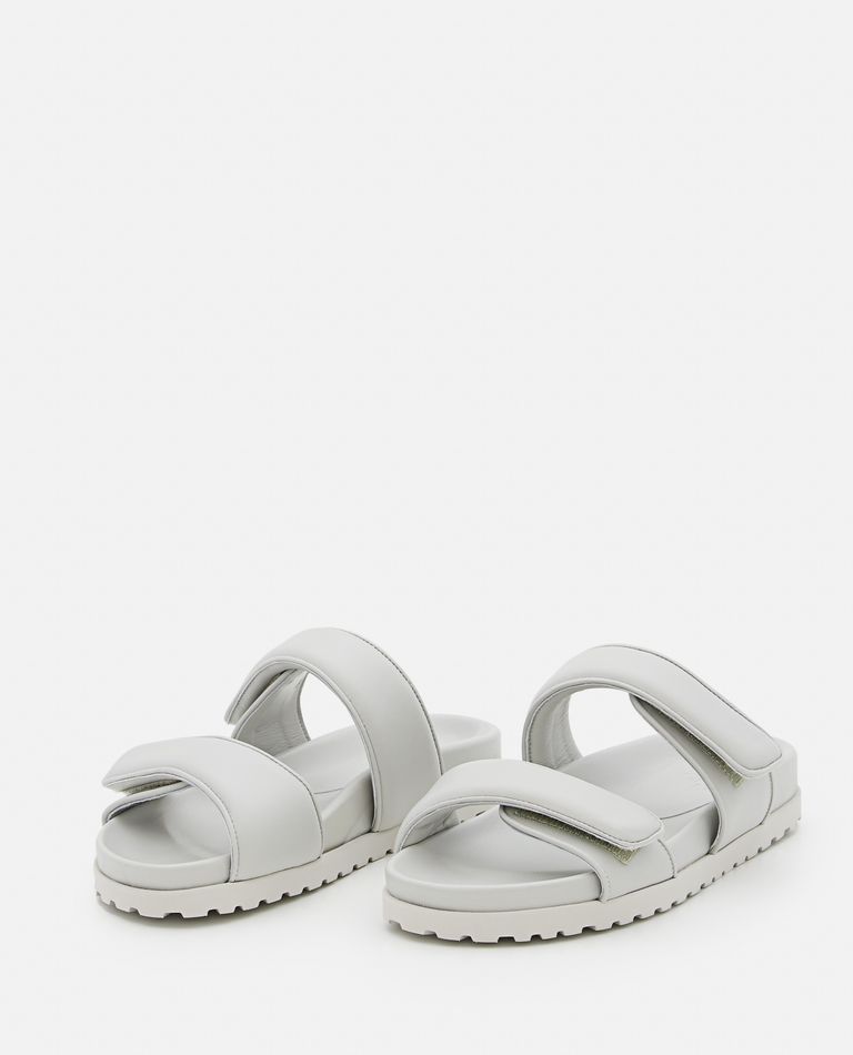 Gia Borghini  ,  Perni 11 Leather Sandals  ,  Grey 38,5