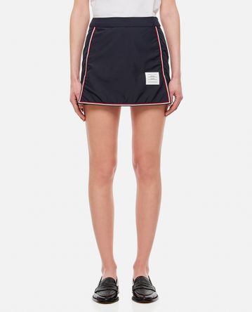 Thom Browne - SYNTHETIC A-LINE MINI SKIRT