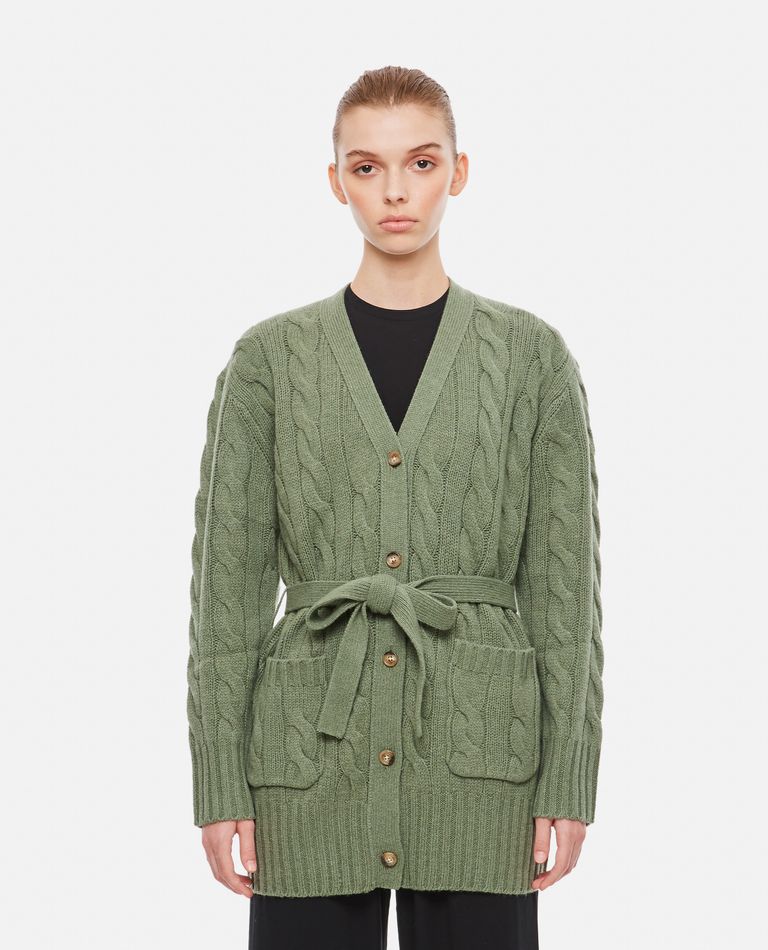 Polo Ralph Lauren  ,  Belted Cardigan  ,  Green XS