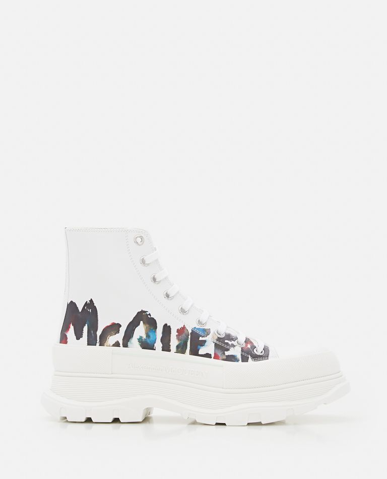 Alexander McQueen  ,  Sneakers 'Tread Slick'  ,  Bianco 42
