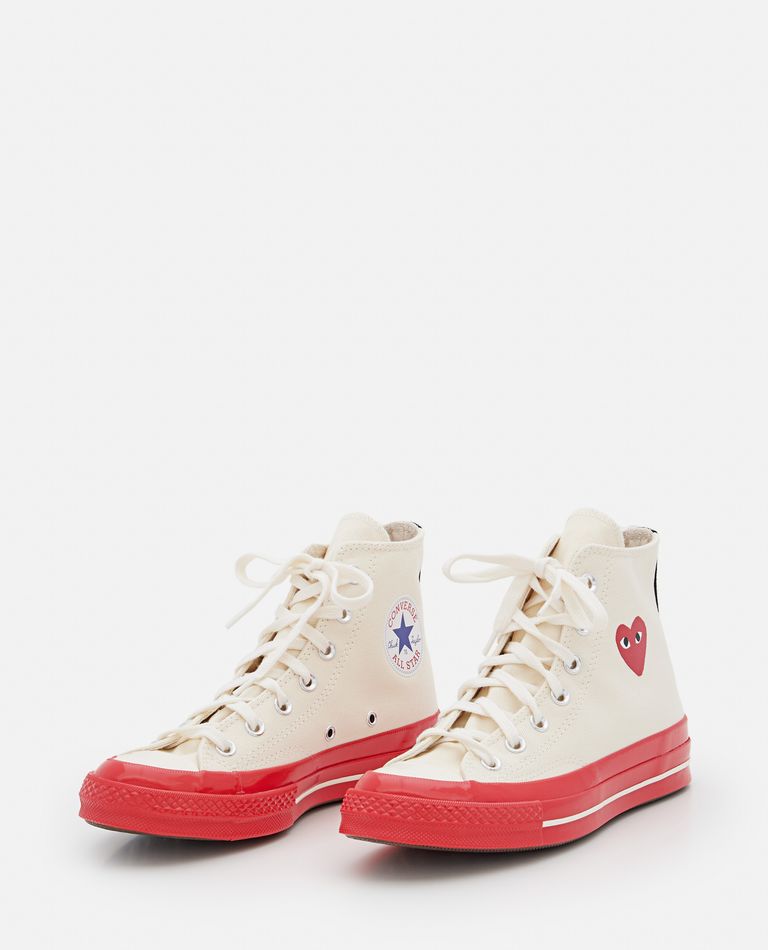 Comme Des GarÃ§ons Play  ,  Comme Des Garãons X Converse High-top Sneakers  ,  White 6