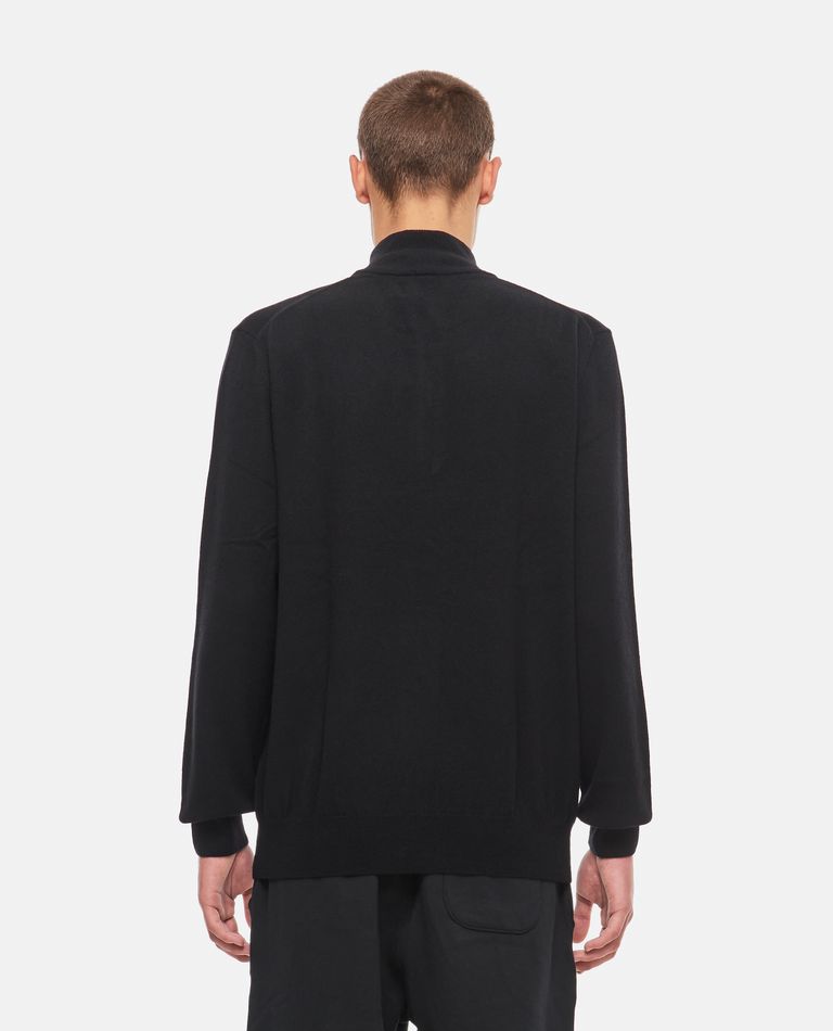 Shop Polo Ralph Lauren Sweater With Zip In Black