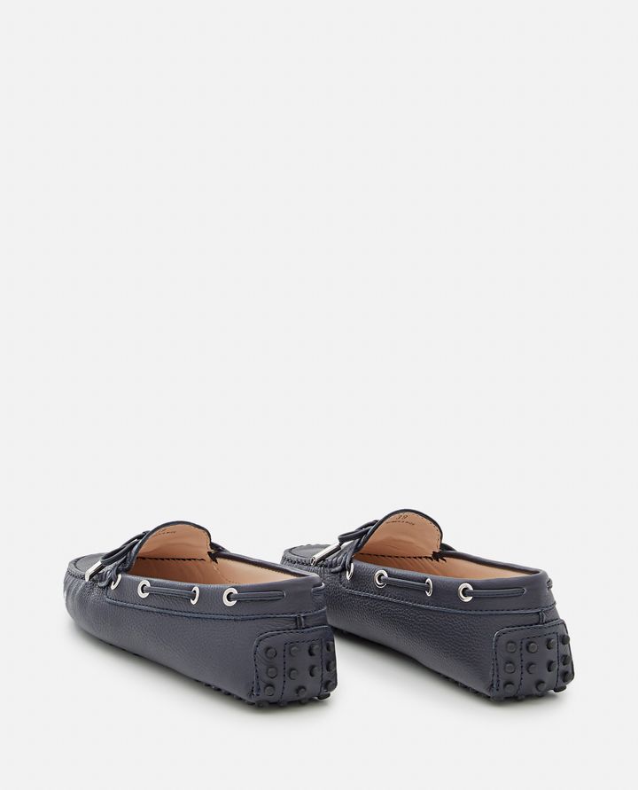 Tod's - EYELETS LEATHER LOAFERS_4