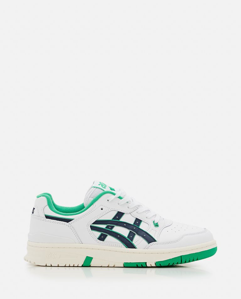 Shop Asics Ex89' Low-top Leather Sneakers In White