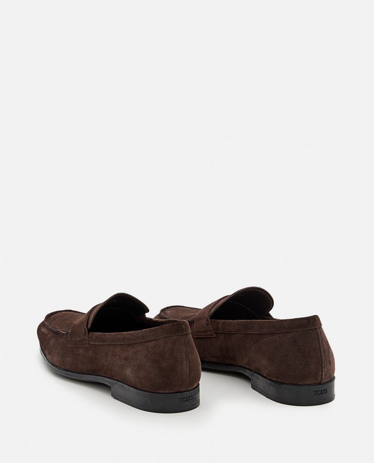 Tod's  ,  Suede Loafers  ,  Brown 8,5