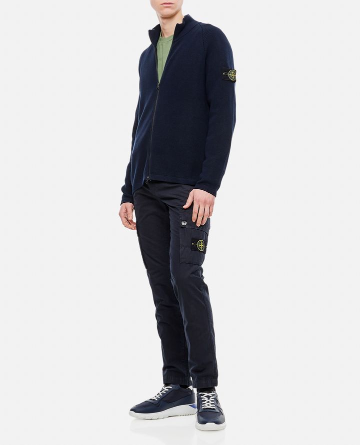 Stone Island - FULLZIP RIBBED COTTON KNIT_2