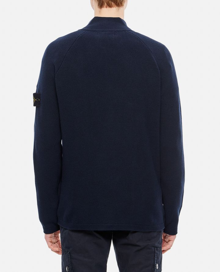 Stone Island - FULLZIP RIBBED COTTON KNIT_3