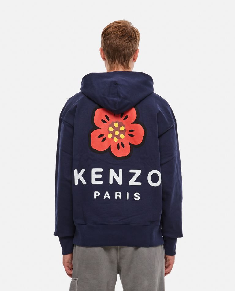 Kenzo  ,  Oversized Hoodie  Logo  ,  Blu S