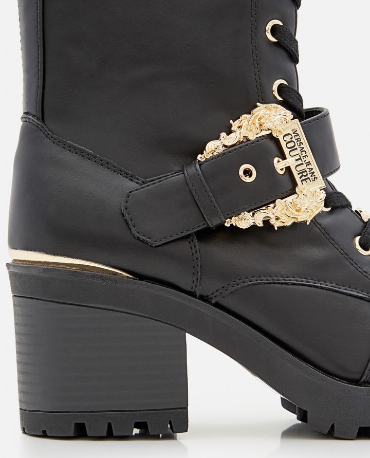 Versace Jeans Couture - FONDO MIA LACED BUCKLE BOOTS_4