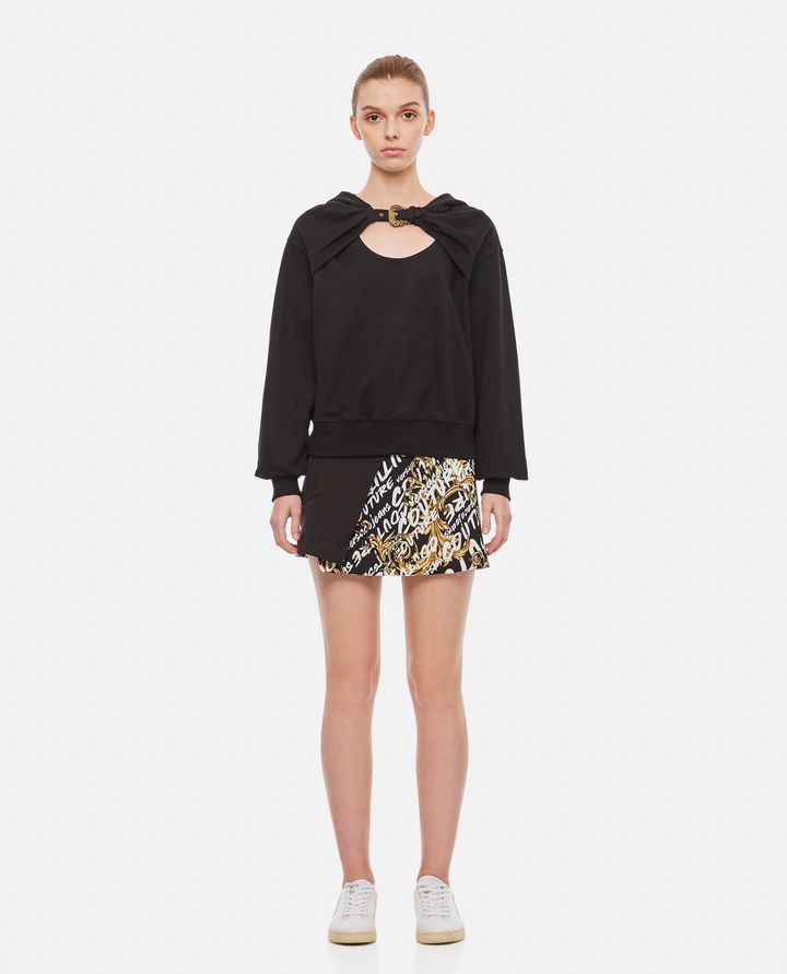 Versace Jeans Couture - PRINTED CADY MINI SKIRT_2