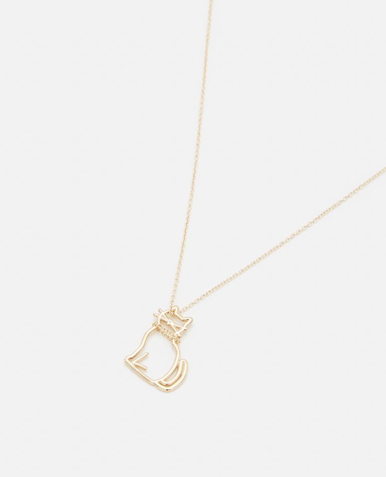 Aliita  ,  'Miau' Gold Pendant Necklace  ,  Gold TU