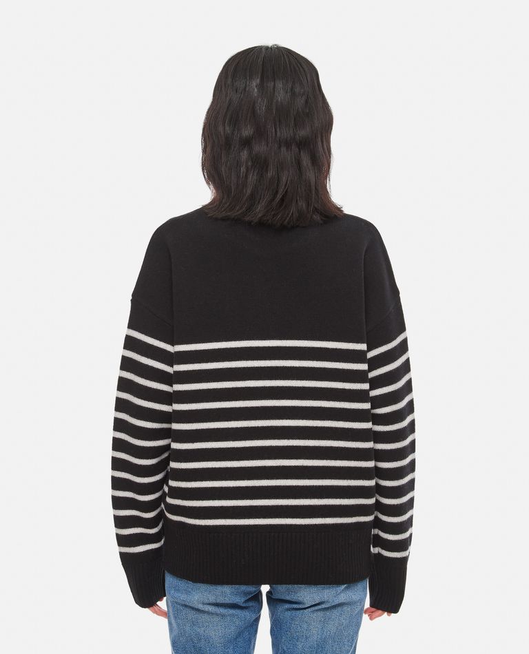 ADC STRIPED CREWNECK SWEATER for Women - Ami Paris | Biffi