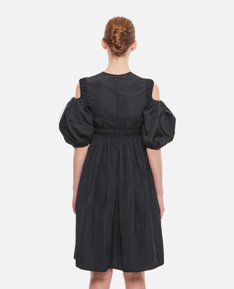 Shop Cecilie Bahnsen Daniella Mini Dress In Black