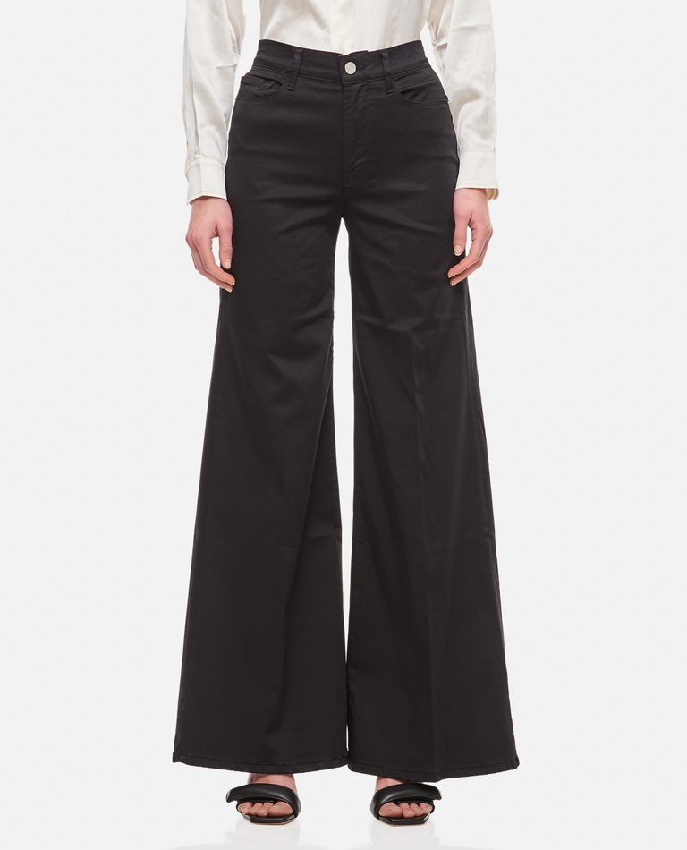 Frame  ,  Le Palazzo Sateen Bootcut Jeans  ,  Black 29