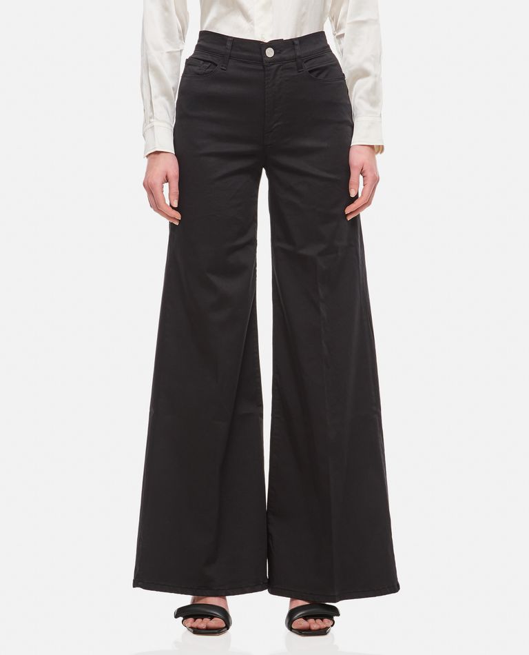 FRAME LE PALAZZO SATEEN BOOTCUT JEANS