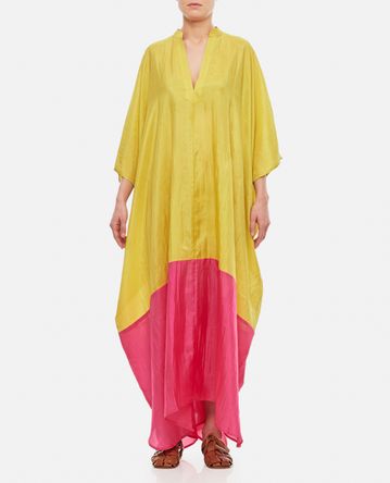 The Rose Ibiza - SILK BICOLOR TUNIC DRESS