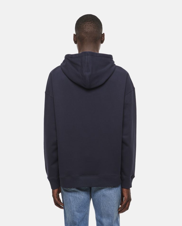 Valentino  ,  Hooded Cotton Sweatshirt  ,  Blue L