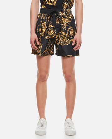 Versace Jeans Couture - PRINTED GARLAND SHORTS