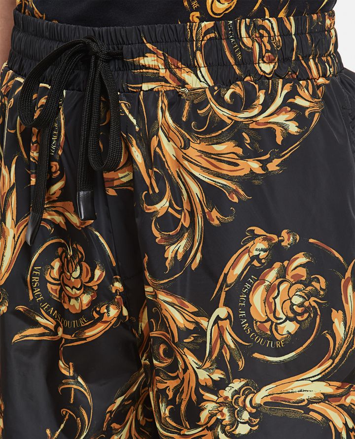 Versace Jeans Couture - PRINTED GARLAND SHORTS_4