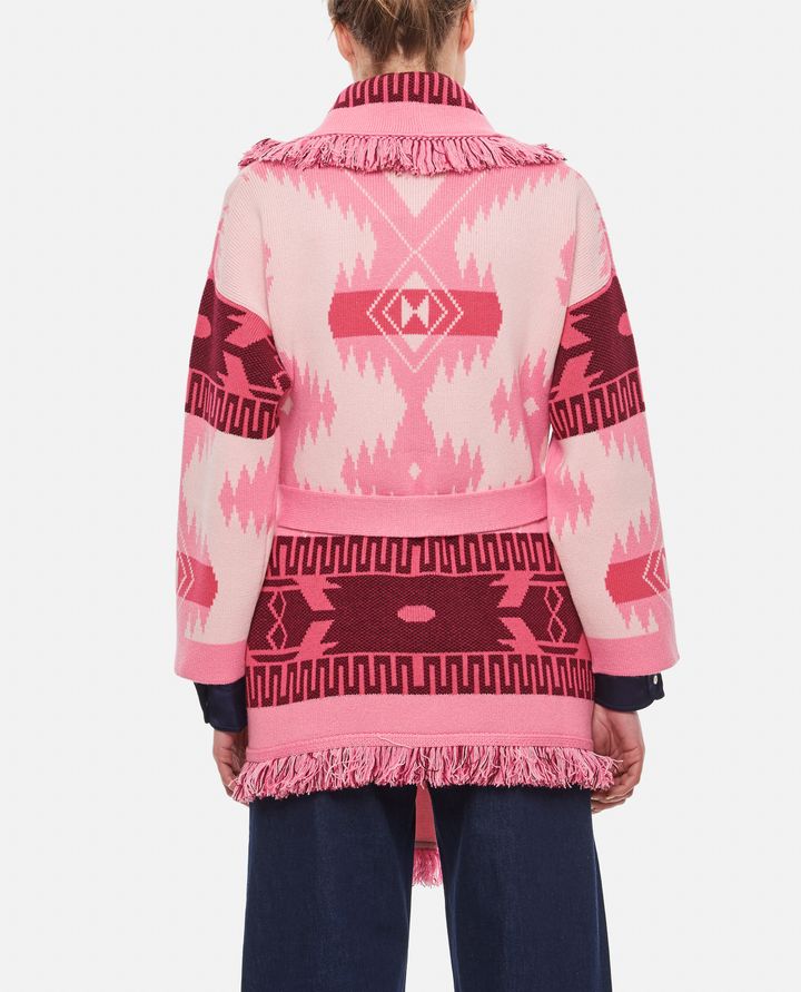 Alanui - CASHMERE JACQUARD ICON CARDIGAN_3