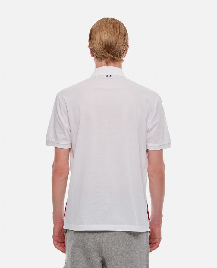 Thom Browne - COTTON SHORT SLEEVE POLO_3