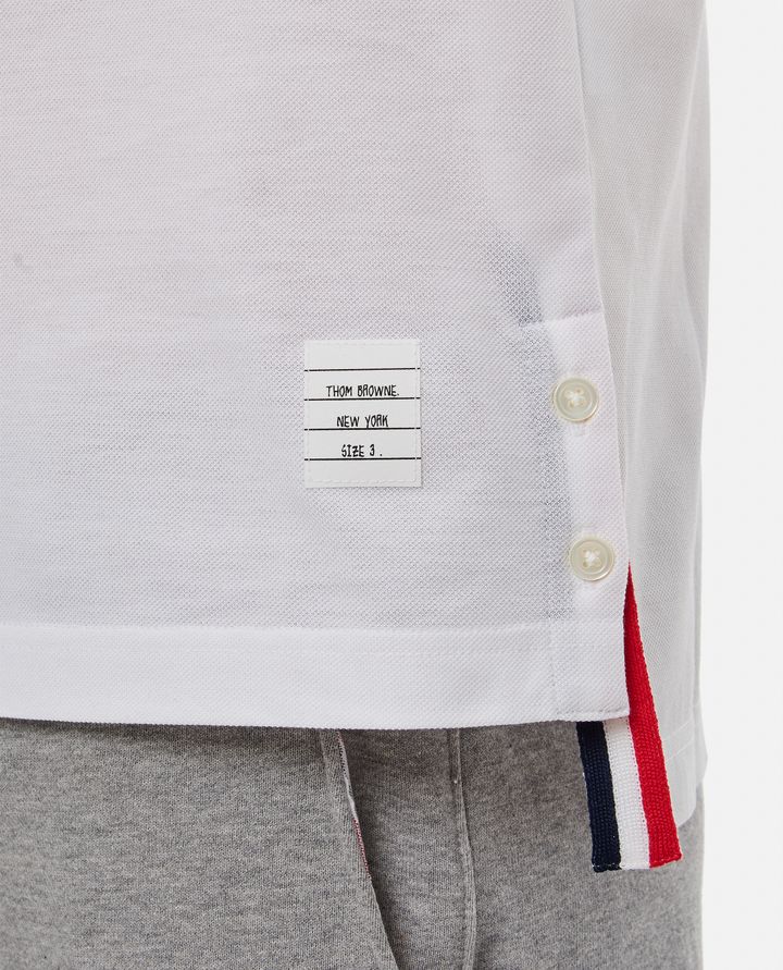 Thom Browne - COTTON SHORT SLEEVE POLO_4