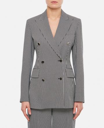 Max Mara - COTTON LINEN DOUBLE BREASTED JACKET
