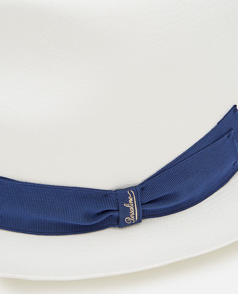 Borsalino Monica Straw Panama Hat In Beige
