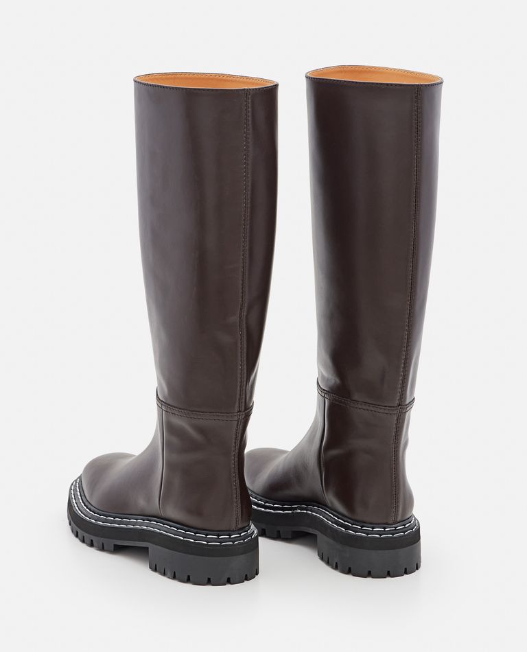 LUG SOLE KNEE HIGH BOOTS