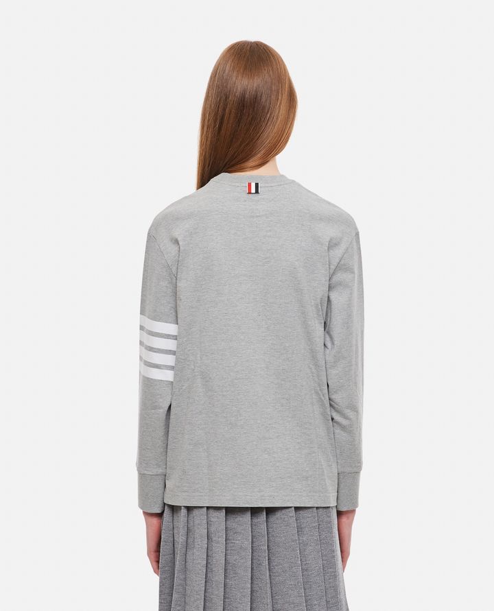 Thom Browne - LONG SLEEVE RUGBY T-SHIRT_5