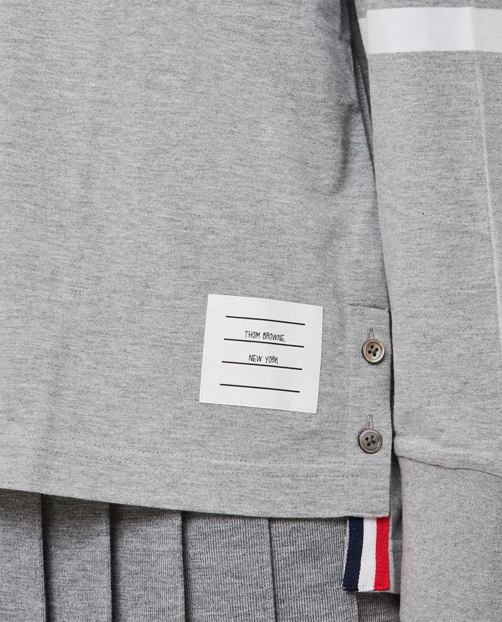 Thom Browne - LONG SLEEVE RUGBY T-SHIRT_7