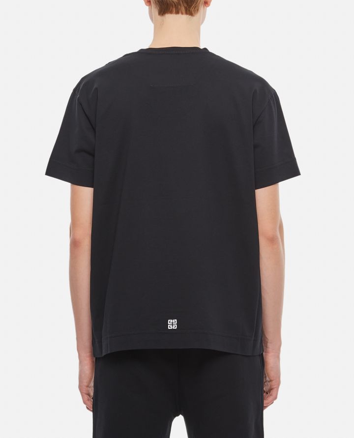 Givenchy - CLASSIC FIT T-SHIRT COLLEGE CON RICAMO_5
