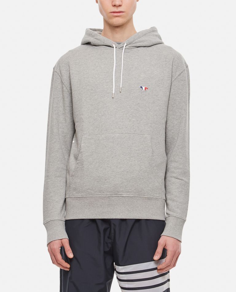 TRICOLOR FOX PATCH CLASSIC HOODIE for Men - Maison Kitsuné sale