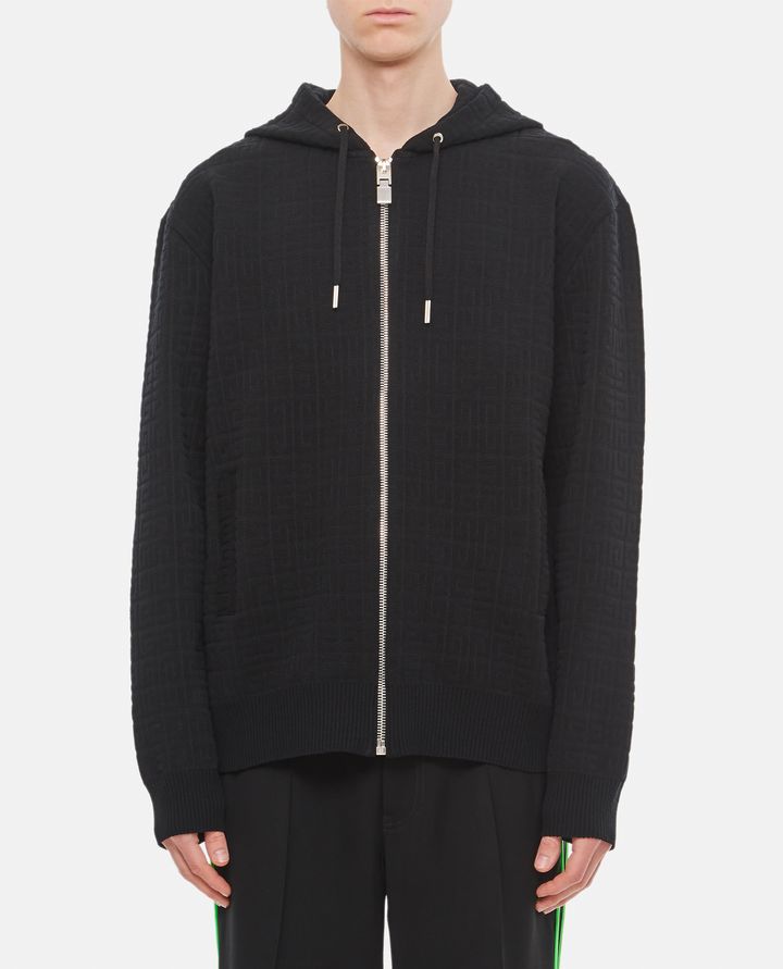 Givenchy - KNITTED ZIP HOODED BLOUSON_1