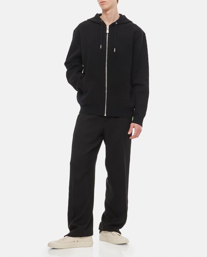 Givenchy - KNITTED ZIP HOODED BLOUSON_2