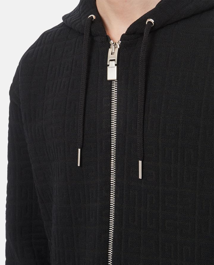 Givenchy - KNITTED ZIP HOODED BLOUSON_4
