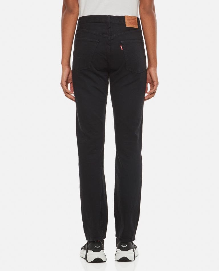 Shop Levi Strauss & Co 501 Crop Jeans In Black