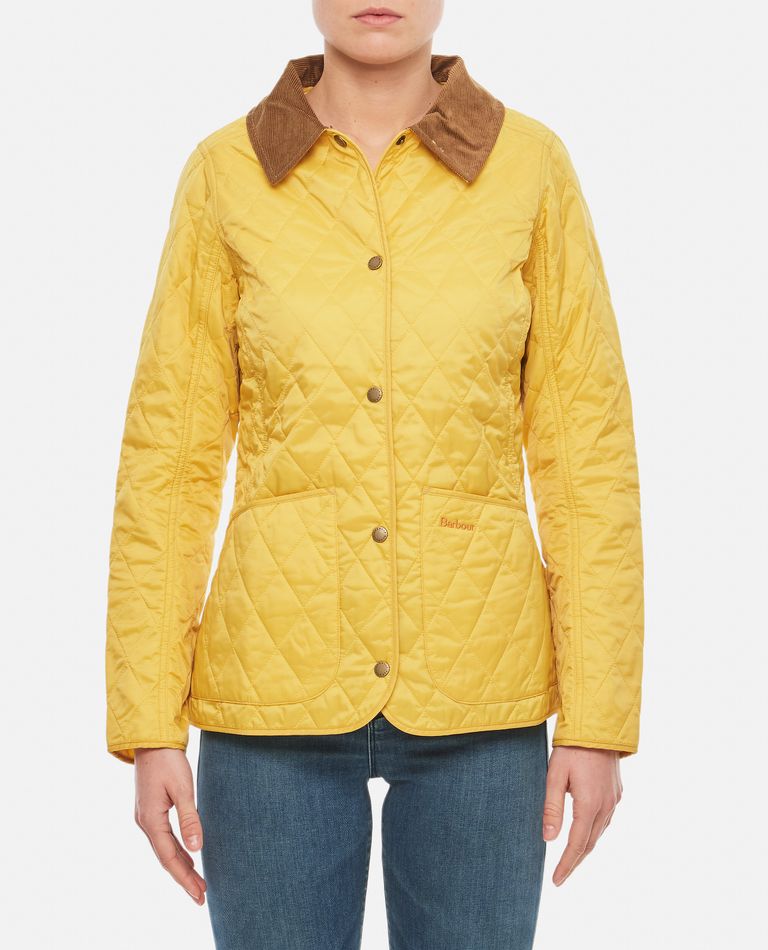 Barbour  ,  Annandale Cotton Quilted Jacket  ,  Yellow 8