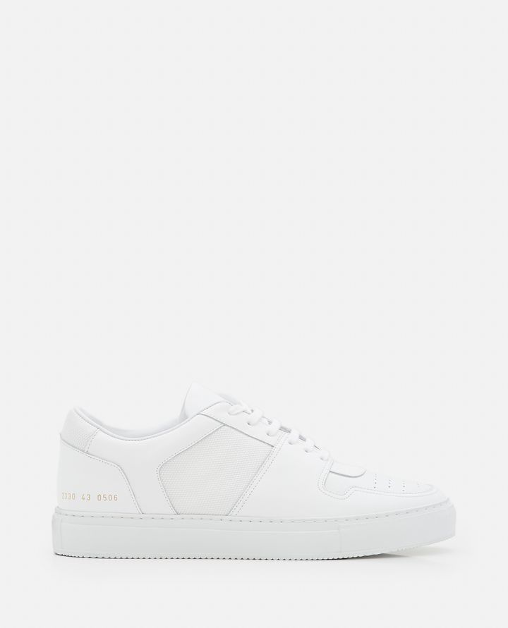 Common Projects - "DECADES LOW" LEATHER SNEAKERS_1