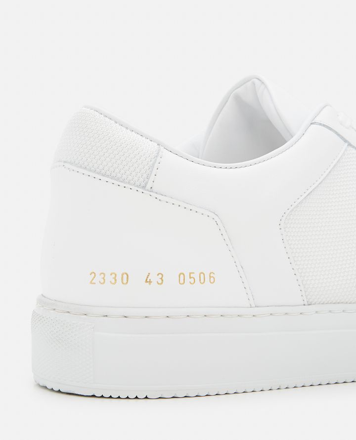 Common Projects - "DECADES LOW" LEATHER SNEAKERS_4