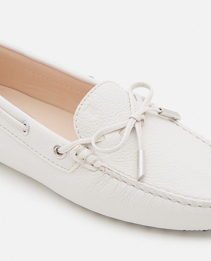 Tod's - EYELETS LEATHER LOAFERS_5