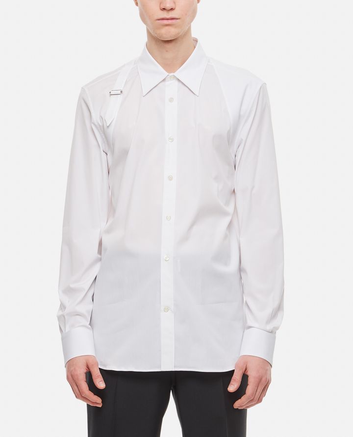 Alexander McQueen - HARNESS COTTON SHIRT_1